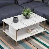 BMdekor Orta Sehpa Alone Beyaz thumbnail 3