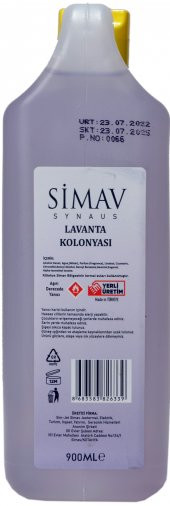 SİMAV Termal Sulu Kolonya Seti 3lü - 900 ml - 3
