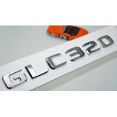 DK Tuning GLC 320 Bagaj Krom ABS Yazı Logo Benz İle Uyumlu thumbnail 1