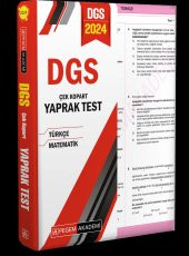 2024 DGS Yaprak Test Çek Kopart Pegem Yayınları - 1