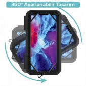 Polham Su Geçirmez Sarsılmaz Bisiklet Motosiklet Telefon Tutucu Vidalı Gidon Motosiklet Tutucu - 5