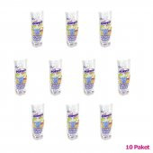 Poppy Şeffaf Plastik Kristal Bardak - 180 Cc. - 180 Ml. - 25 Adetlik 10 Paket - 2