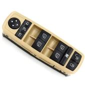 Enva Mercedes B150 Cam Açma Düğmesi Anahtarı Bej-Katlanır 2006-2009 - 1