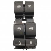 Enva VW Touareg Cam Kontrol Düğmesi Kromlu 2018 - 2021 thumbnail 2