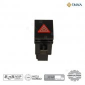 Enva VOLKSWAGEN POLO DÖRTLÜ SİNYAL FLAŞÖR DÜĞMESİ ANAHTARI 2001-2008 thumbnail 1