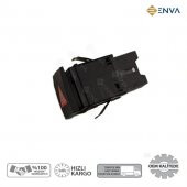 Enva VOLKSWAGEN POLO DÖRTLÜ SİNYAL FLAŞÖR DÜĞMESİ ANAHTARI 2001-2008 thumbnail 2