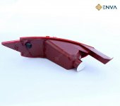 Enva Otomotiv FORD FİESTA SOL ARKA ALT TAMPON SİS FARI LAMBASI REFLEKTÖRÜ 2008-2014 - 3
