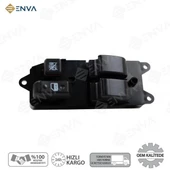 Enva TOYOTA AVENSİS ÖN İKİLİ CAM AÇMA DÜĞMESİ ANAHTARI 2003-2008 thumbnail 1