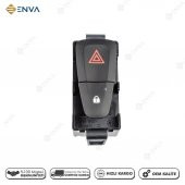 Enva DACİA SANDERO STEPWAY DÖRTLÜ SİNYAL MERKEZİ KİLİT DÜĞMESİ ANAHTAR thumbnail 1