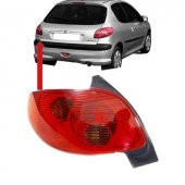 Enva Otomotiv PEUGEOT 206 (HB) SOL ARKA FAR STOP LAMBASI 2003-2011 (DUYSUZ) thumbnail 2
