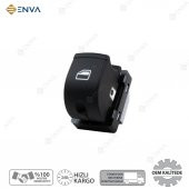 Enva AUDİ A6 TEKLİ CAM AÇMA KAPATMA ANAHTARI DÜĞMESİ 2005-2011 - 2