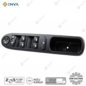 Enva PEUGEOT 307 SOL ÖN DÖRTLÜ CAM AÇMA KAPATMA DÜĞMESİ ANAHTARI 2001-2008 - 3