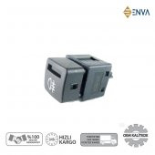 Enva OPEL ASTRA F KASA ARKA SİS LAMBASI DÜĞMESİ ANAHTARI 1991-1998 thumbnail 2