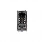 Enva Otomotiv PEUGEOT 301 - CİTROEN C ELYSEE TEKLİ CAM AÇMA DÜĞMESİ SİYAH SOKET thumbnail 3