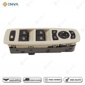 Enva RENAULT MEGANE 3 DÖRTLÜ CAM AÇMA DÜĞMESİ ANAHTARI 2010-2014 - 1