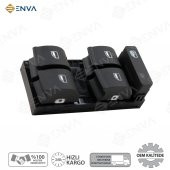 Enva AUDİ A4 SOL ÖN DÖRTLÜ CAM AÇMA DÜĞMESİ ANAHTARI 2004-2008 thumbnail 1