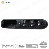 Enva PEUGEOT 207 SOL ÖN DÖRTLÜ CAM AÇMA DÜĞMESİ ANAHTARI 2007-2016 thumbnail 1