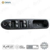 Enva PEUGEOT 207 SOL ÖN DÖRTLÜ CAM AÇMA DÜĞMESİ ANAHTARI 2007-2016 thumbnail 2