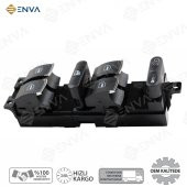 Enva VOLKSWAGEN GOLF / BORA / PASSAT CAM AÇMA DÜĞMESİ ANAHTARI KROM thumbnail 2