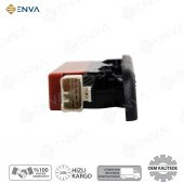 Enva ISUZU ŞAMPİYON CAM AÇMA KAPATMA DÜĞMESİ ANAHTARI (SİYAH 24 VOLT) thumbnail 3