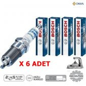 Enva BMW E46 KASA 3.16 - 3.18 BENZİN BOSCH İRİDYUM BUJİ SETİ 2000-2005 (4 ADET) - 1