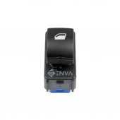 Enva Otomotiv CİTRÖEN C-ELYSEE TEKLİ CAM AÇMA DÜĞMESİ MAVİ SOKETLİ  2012-2018 thumbnail 1