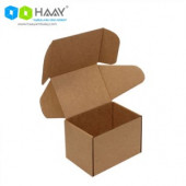 HAAY AMBALAJ 15x10x10cm Kilitli Kutu - Kraft ( 6 ADET) - 2