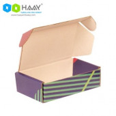 HAAY AMBALAJ 14x8x4cm Ofset Desenli Kutu - Lacivert Yeşil Bordo ( 25 ADET) - 2