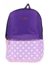 Kaukko Soft Floral Sırt Çantası Purple K1492 thumbnail 1