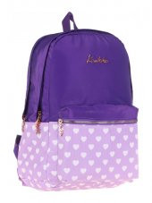 Kaukko Soft Floral Sırt Çantası Purple K1492 thumbnail 3