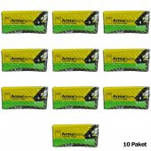 Naksan Takviyeli İnce Desenli Çizgili Siyah Çanta Poşet Torba - 50x60 Cm. - 50 Adetlik 10 Paket thumbnail 2