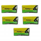 Naksan Takviyeli İnce Desenli Çizgili Siyah Çanta Poşet Torba - 6 No - 60x70 Cm. - 50 Adetlik 5 Paket thumbnail 1