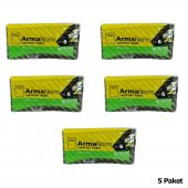 Naksan Takviyeli İnce Desenli Çizgili Siyah Çanta Poşet Torba - 6 No - 60x70 Cm. - 50 Adetlik 5 Paket thumbnail 2