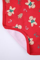 Babyhola Yılbaşı Desen Sıvı Geçirmez 3'lü Mama Önlüğü 1122 - 4