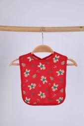 Babyhola Yılbaşı Desen Sıvı Geçirmez 3'lü Mama Önlüğü 1122 - 2