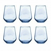 Paşabahçe Allegra 6 Adet Renkli Kahve Yanı Bardak 420202 - 1