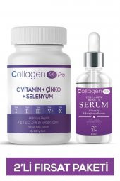 5 Tip Kolajen Tip 1, Tip 2, Tip 3, Tip 5, Tip 10 + Kolajen Serum 2 Li Fırsat Seti - 1