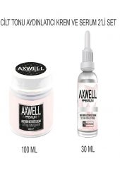 Cilt Tonu Aydınlatıcı Serum ve Cilt Tonu Beyazlatıcı Krem 2Li Set - 1