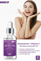 Gözenek Sıkılaştırıcı Karamürver Içerikli-Kolajen Cilt Serumu 50ml - 2