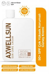 3lü Fırsat Paketi 50 SPF+Yüksek Koruma Güneş Kremi Leke Karşıtı Nemlendirici Makyaj Baz Altı 125ml - 2
