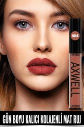 Houseid Uzun Süre Kalıcı Hızlı Kuruyan Kolajenli Mat Likit Ruj- Lipgloss - 1