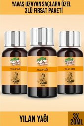 Yılan Saç Bakım Yağı 20 ml 3 Adet - 1