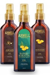 Argan Yağı, Bambu Keratin, Keratin Üçlü Saç Bakım Spreyi Seti - 2