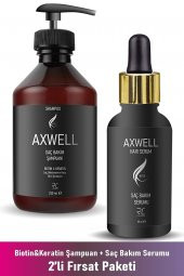 Keratin-bıotın Saç Dökülmelerine Karşı Onarıcı Bakım Şampuanı 250ml&onarıcı Bakım Serumu 50ml - 2