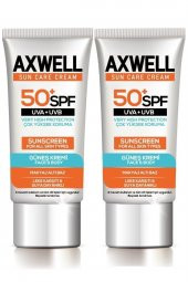 Spf 50+ 2 Li Seti Leke Karşıtı Nemlendirici Yüksek Koruma Güneş Kremi 50 Ml - 1