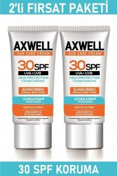 Sun Care Cream Güneş Kremi Yüksek Koruma 30 Spf 50ml 2 Li Fırsat Seti - 1