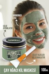 Çay Ağacı Kil Maskesi 100ml + Uygulama Fırçası - 1