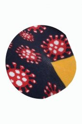 Flora Erkek Virüs Desenli Hareketli Çorap - 41/44 thumbnail 2