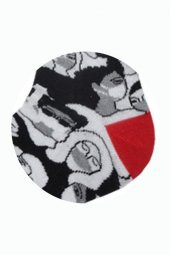 Flora Erkek Maske Desenli Hareketli Çorap Gri - 41/44 - 2