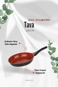 ThermoAD | Tava Seti | 3 Parça | 20cm-24cm-28cm | Red Diamond - 2
